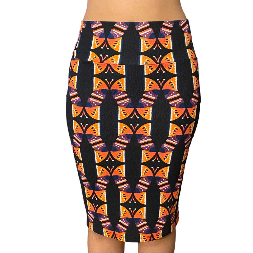 LuLaRoe Butterflies MIDI Skirt Women’s XS